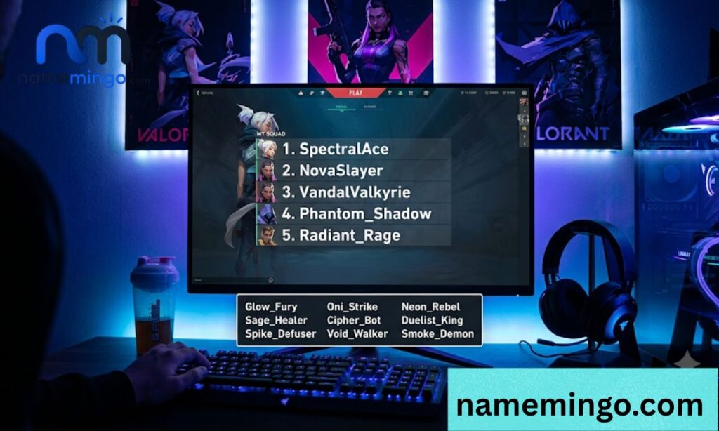 Valorant Names Ideas