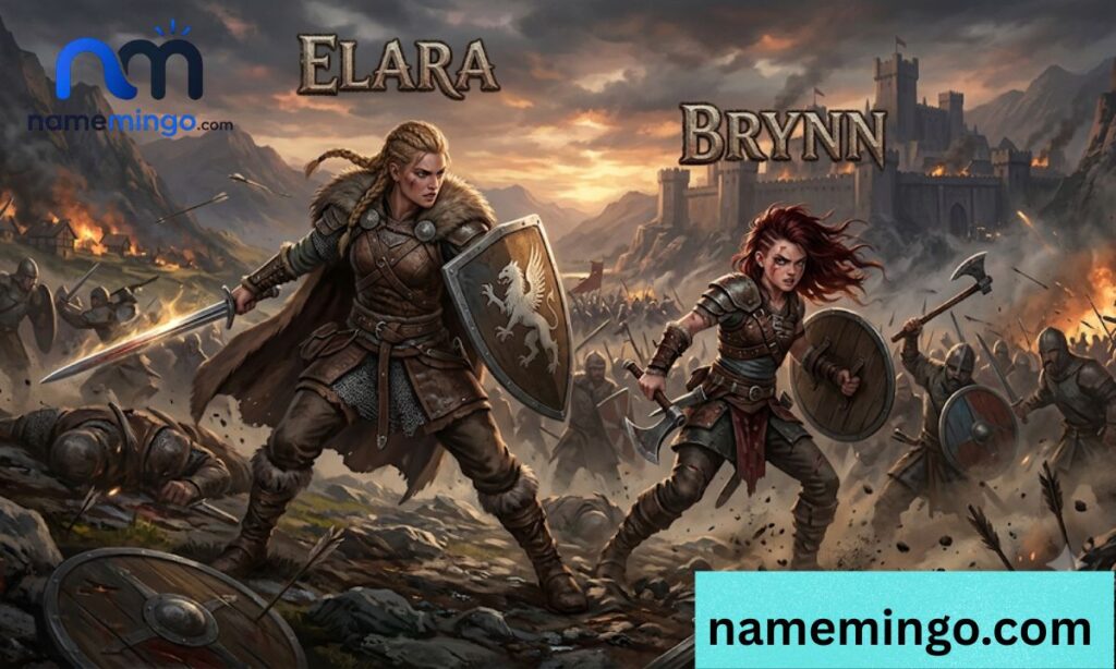 Warrior & Battle Girl Names