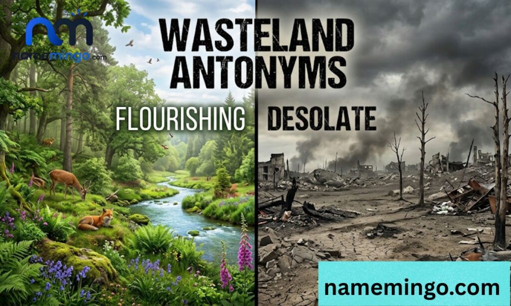 Wasteland Antonyms