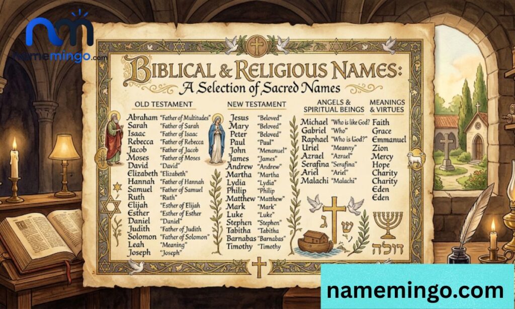 Biblical & Religious Names