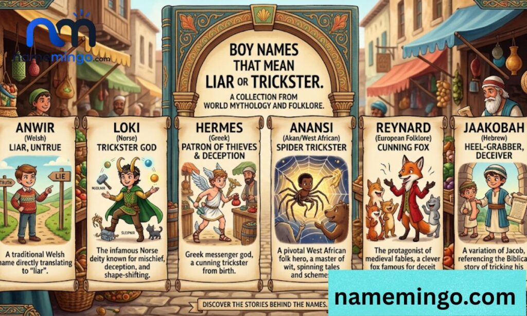 Boy Names That Mean Liar or Trickster