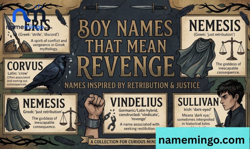 Boy Names That Mean Revenge