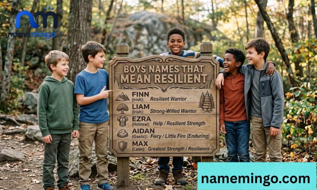 Boys Names That Mean Resilient