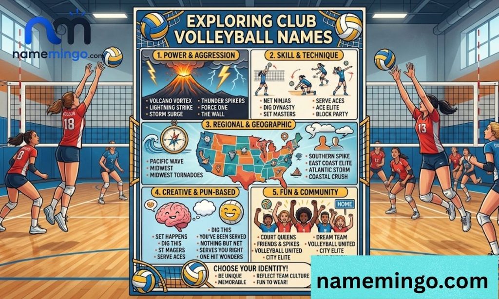 Club Volleyball Names