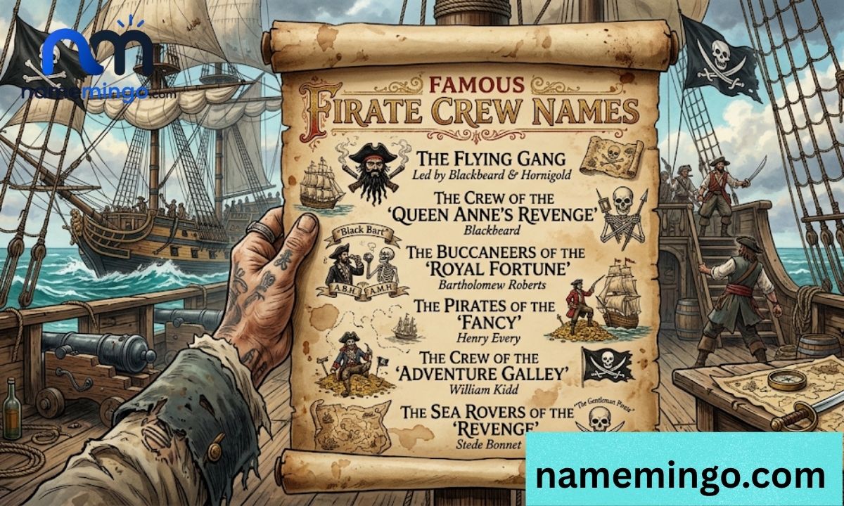 Famous Pirate Crew Names