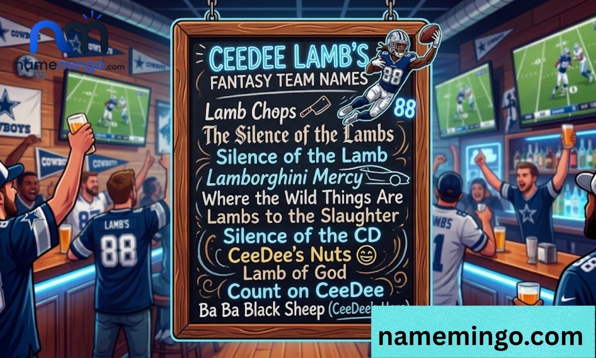 Fantasy football names for CeeDee Lamb