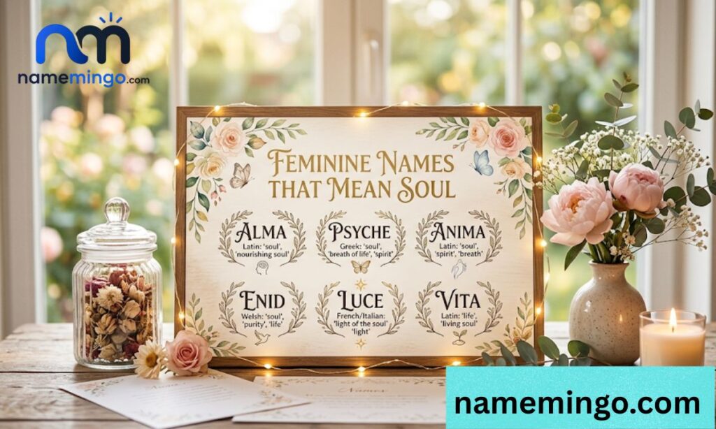 Feminine Names That Mean Soul