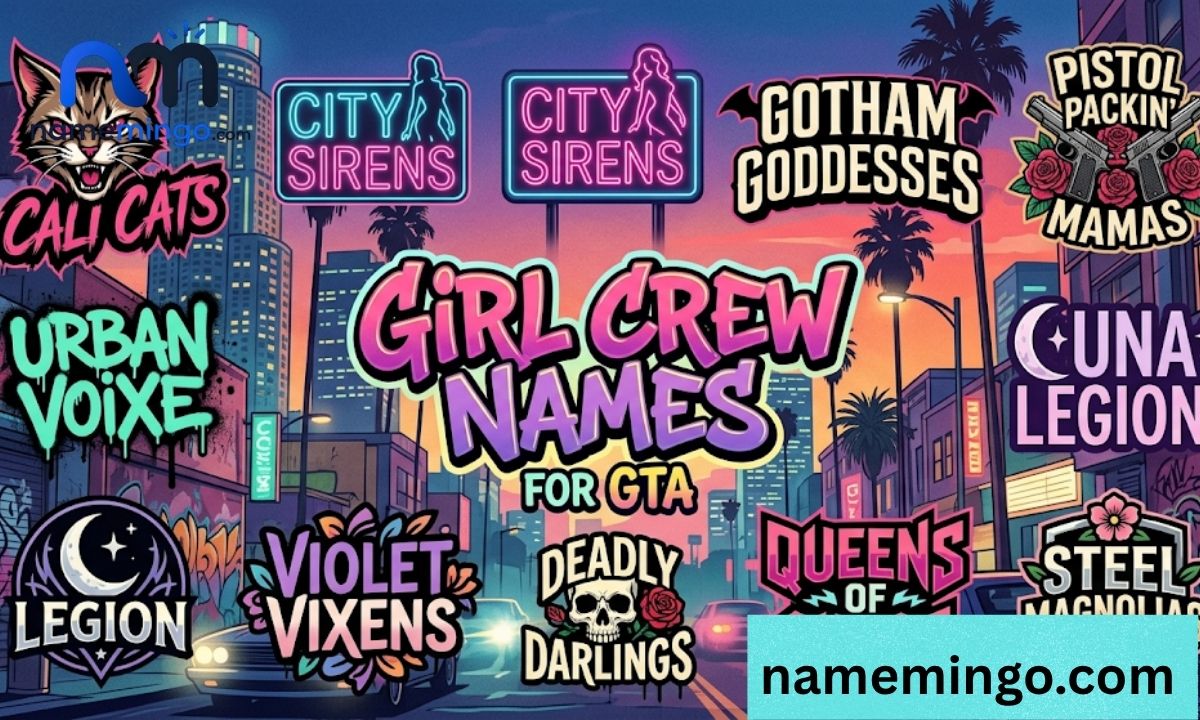 GTA Crew Names for Girls