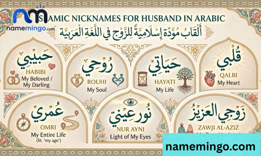 Islamic Nicknames for Husband in Arabic
