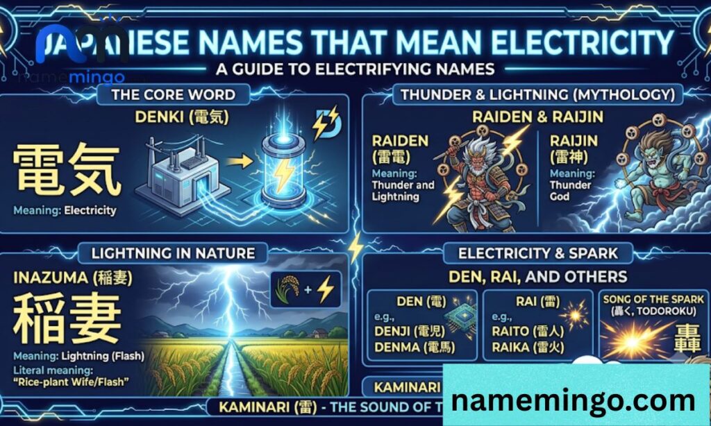 Japanese Names That Mean Electricity