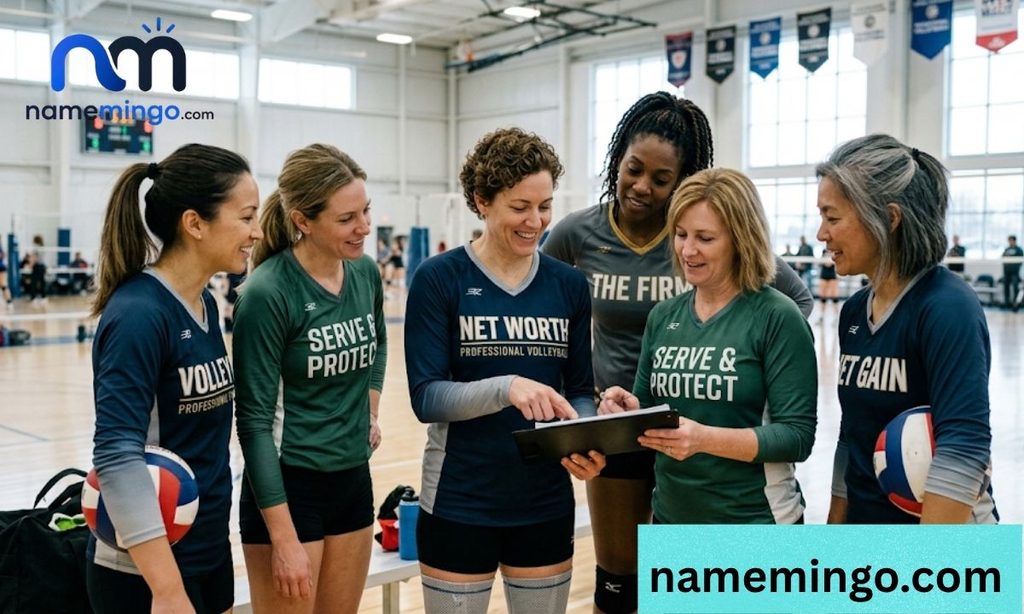 Mature & Professional Volleyball Names