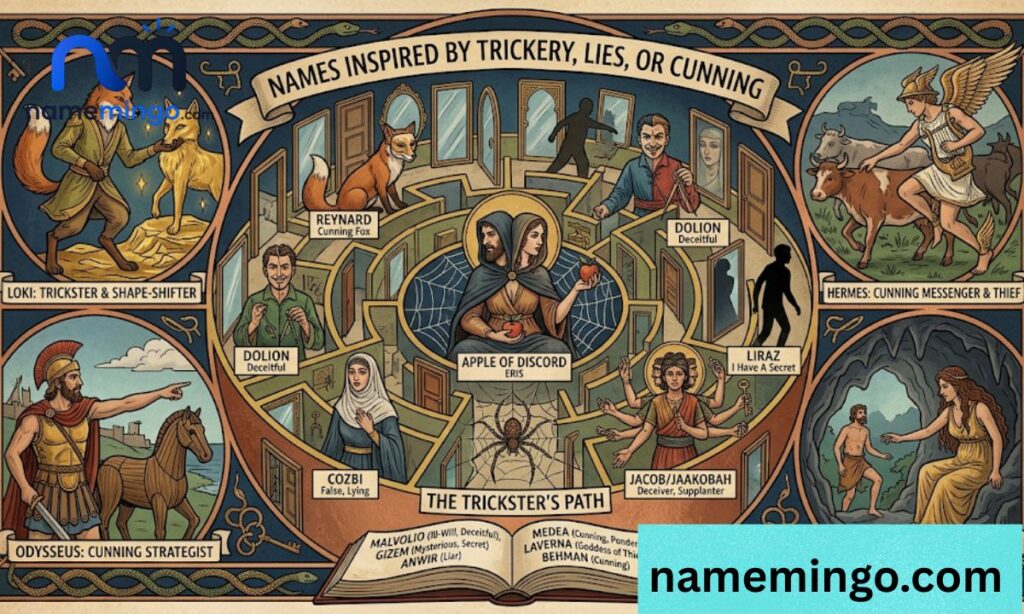 Names Inspired by Trickery, Lies, or Cunning