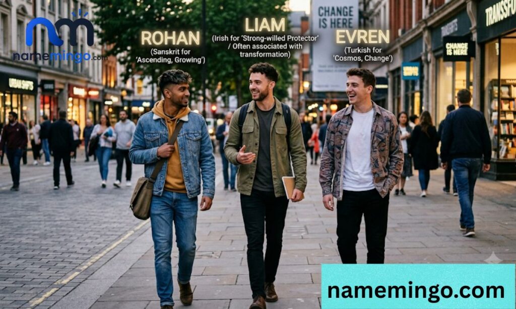 Names That Mean Change Male