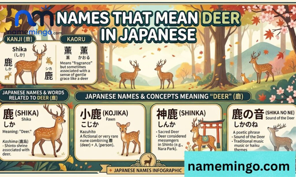 Names That Mean Deer in Japanese