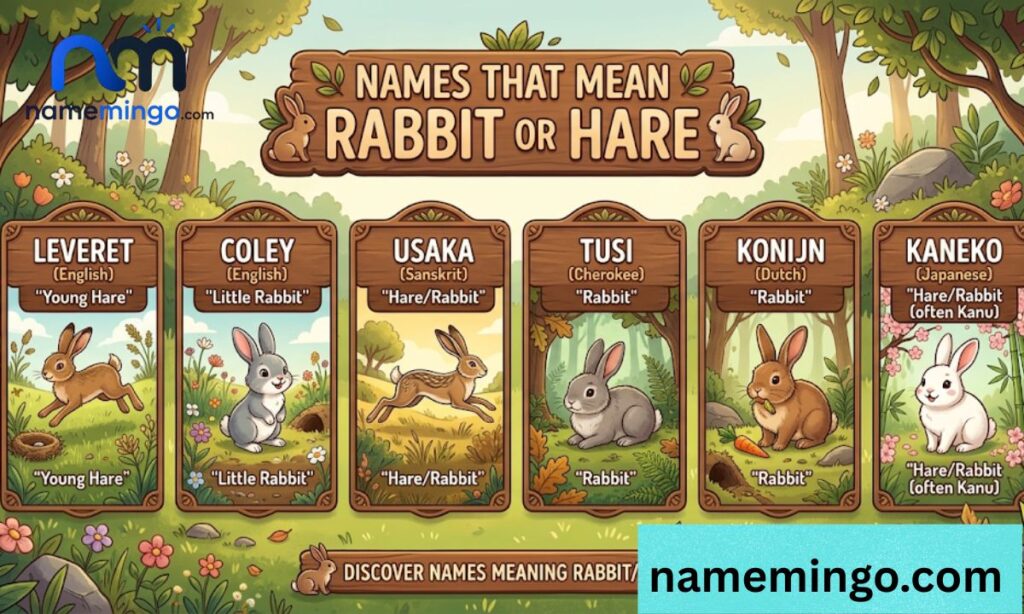 Names That Mean Rabbit or Hare