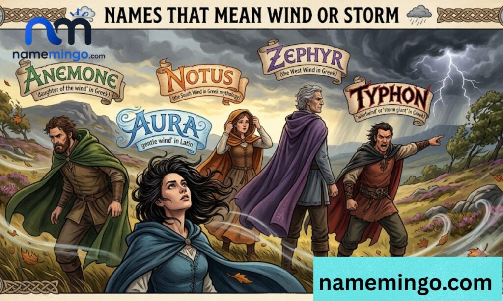 Names That Mean Wind or Storm