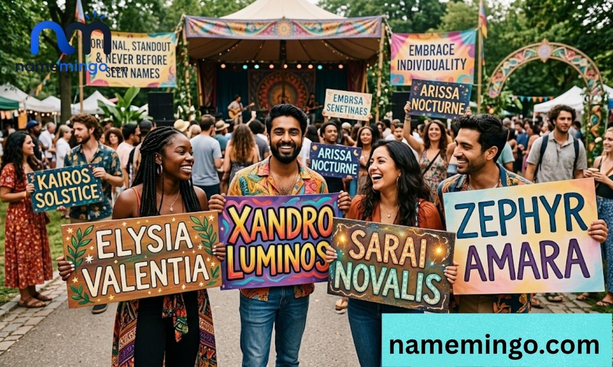 Original, Standout & Never Before Seen Names
