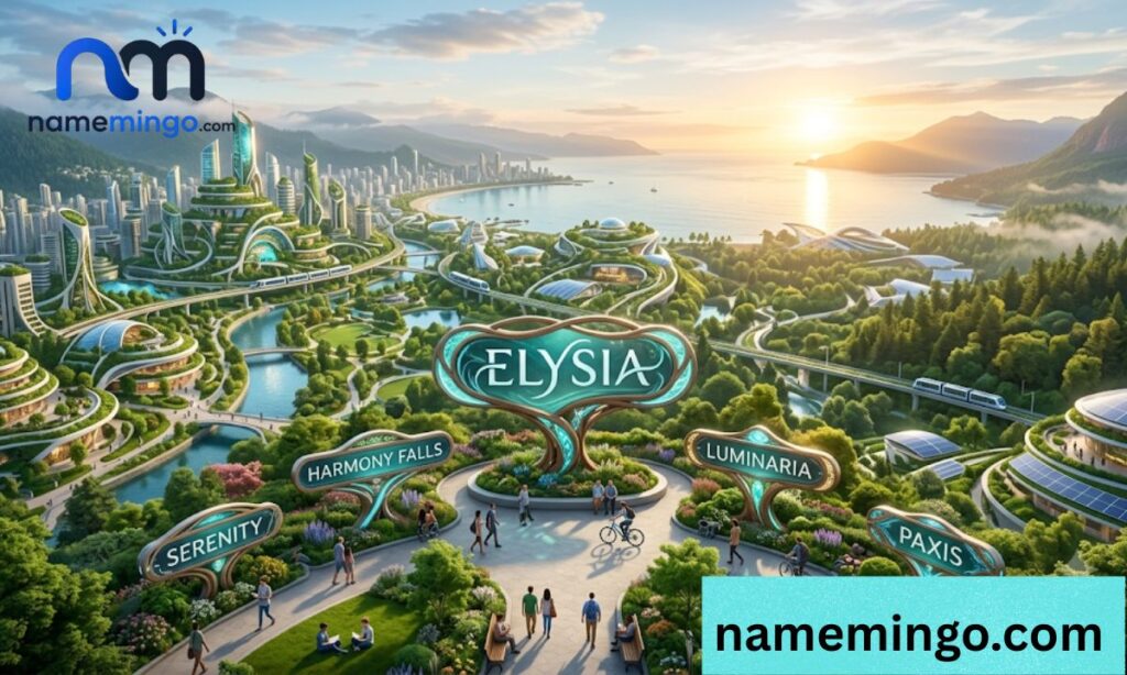 Peaceful Utopian City Name Ideas