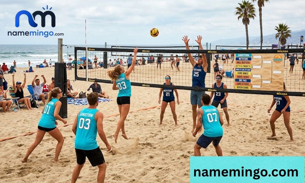 Sand Volleyball Team Names