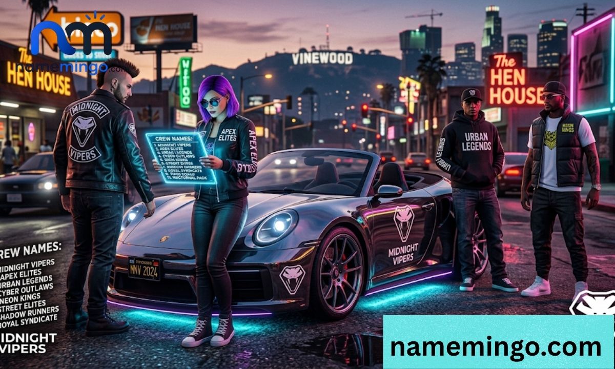 Stylish & Trendy GTA Crew Names