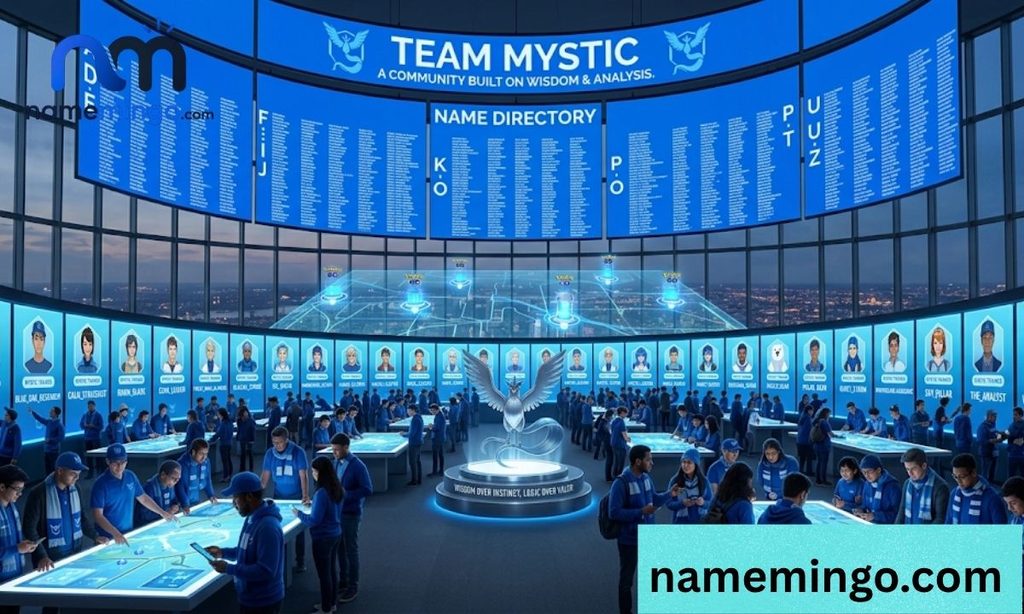 Team Mystic Names