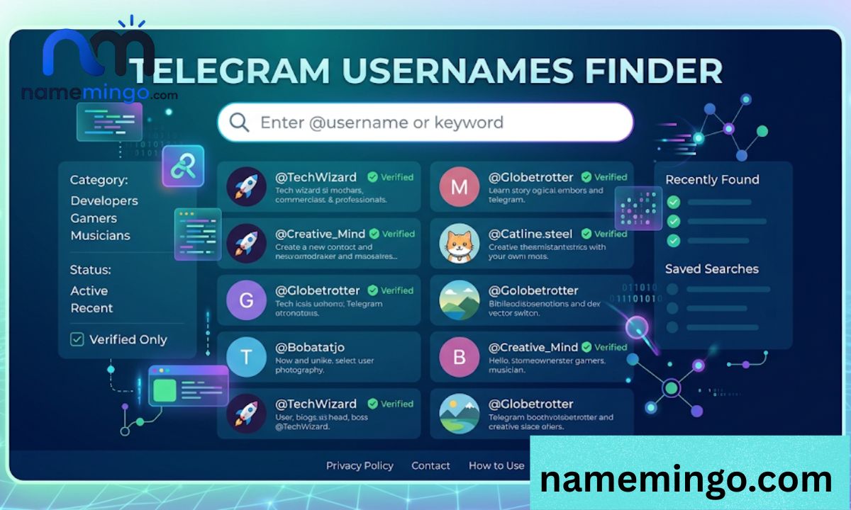 Telegram Usernames Finder