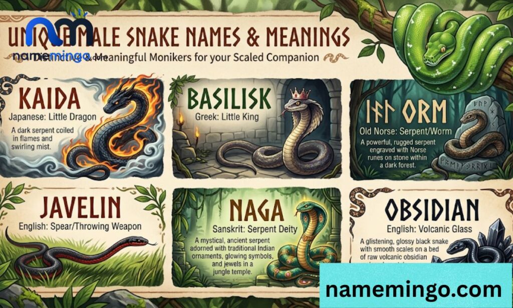 Unique Male Snake Names With Meaning