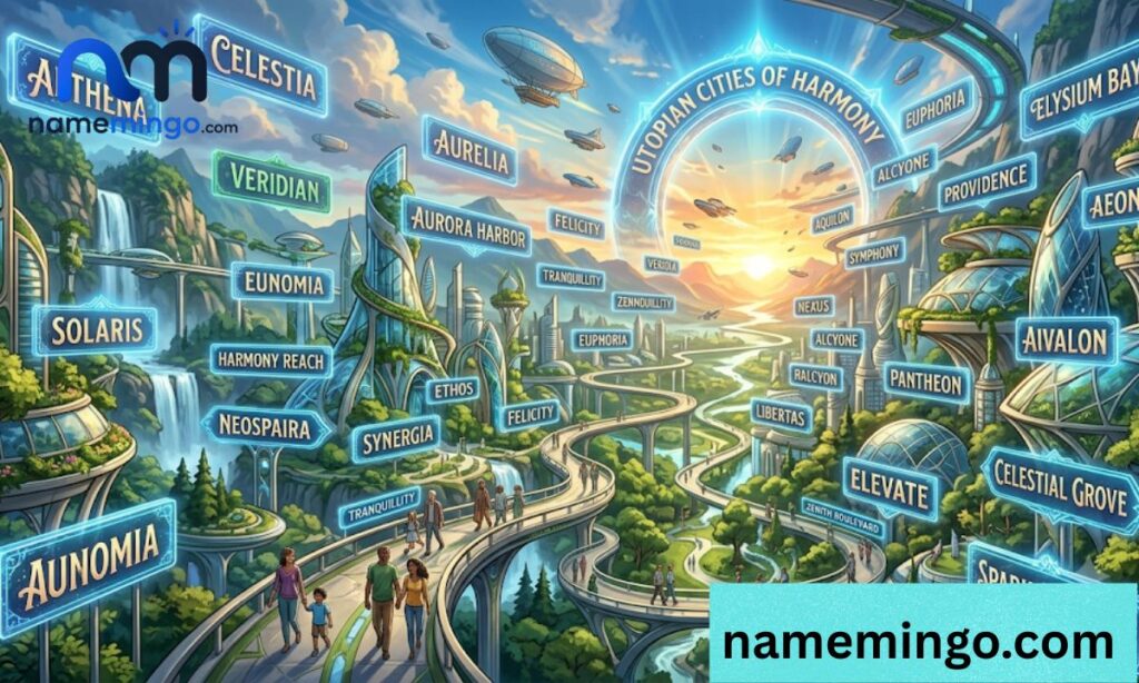 Unique Utopian City Names