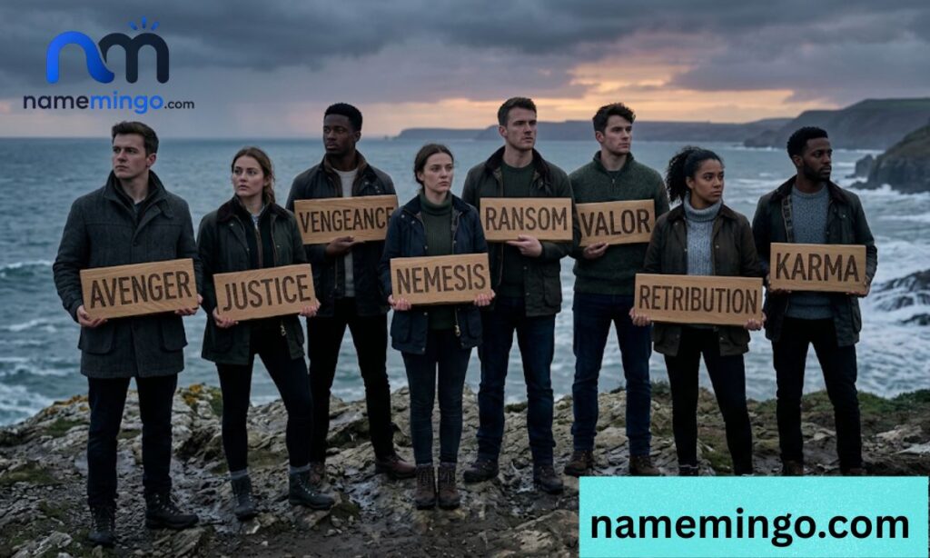 Unisex Names Reflecting Revenge or Justice