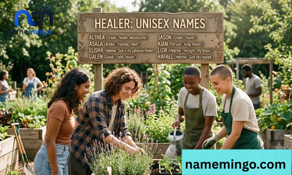 Unisex Names That Mean Healer