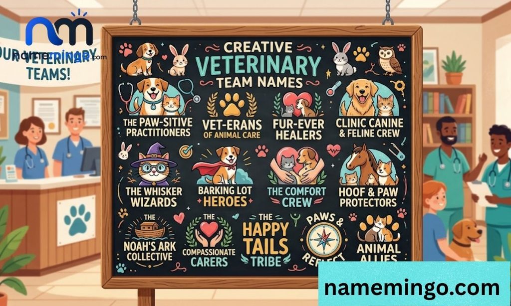 Veterinary Team Names
