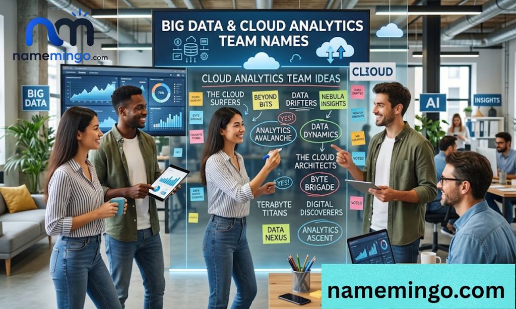 Big Data and Cloud Analytics Team Names