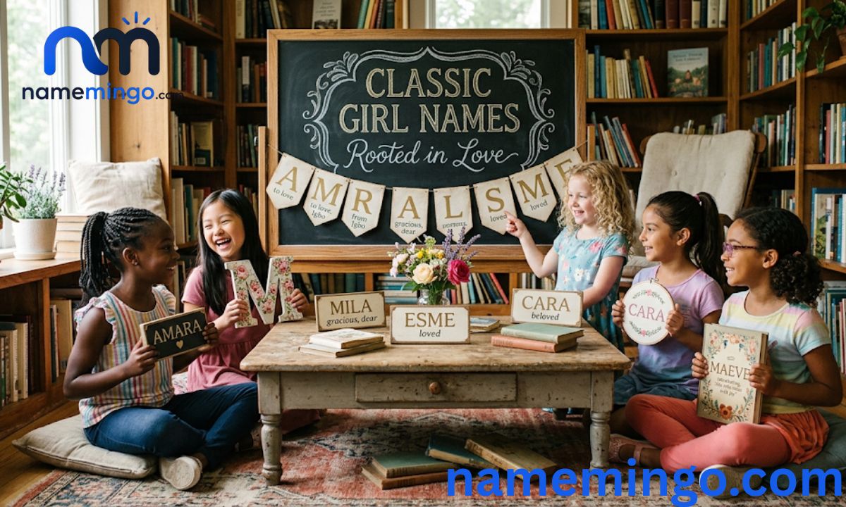 Classic Girl Names Rooted in Love