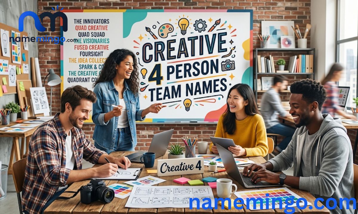 Creative 4 Person Team Names