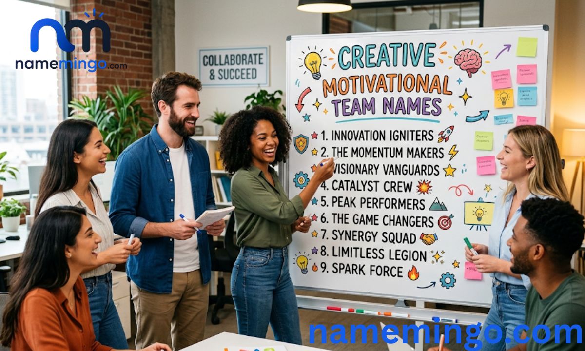 Creative Motivational Team Names