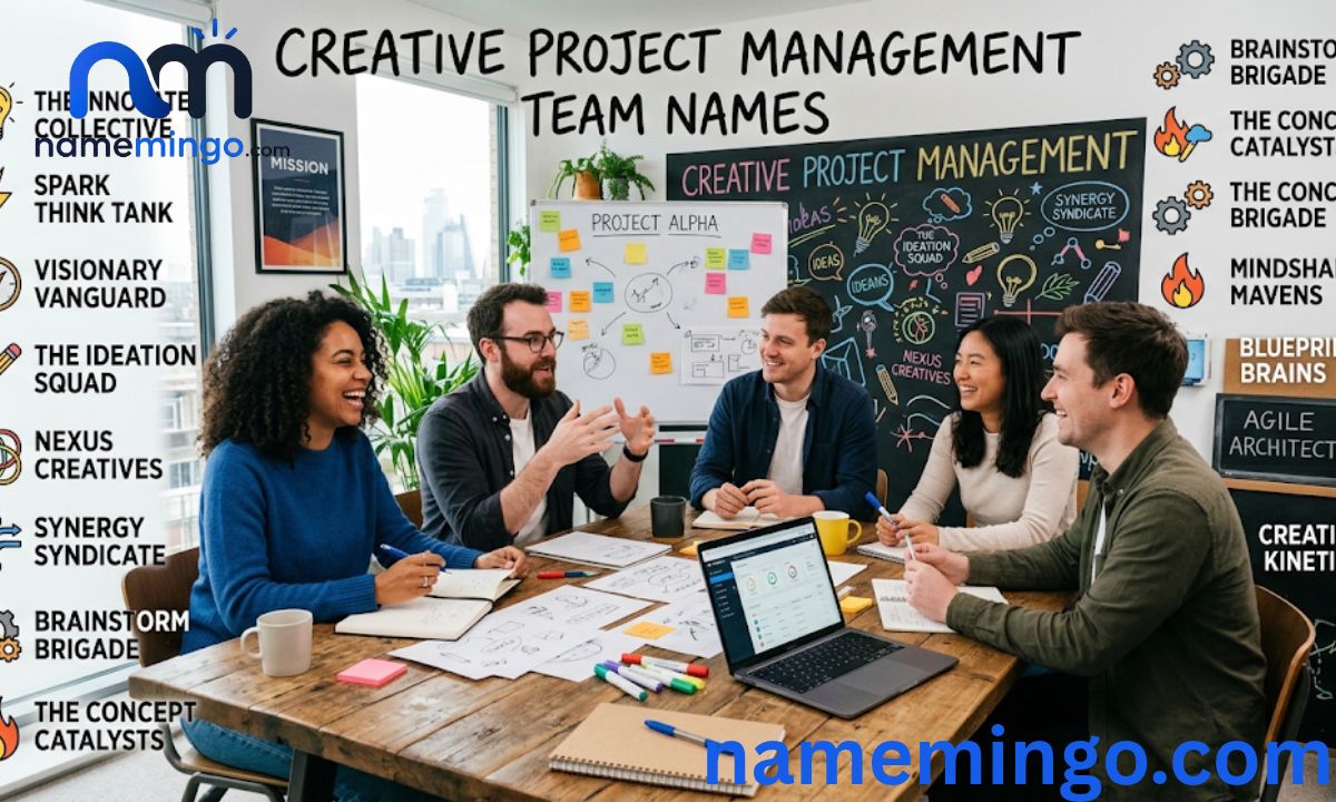 Creative Project Management Team Names