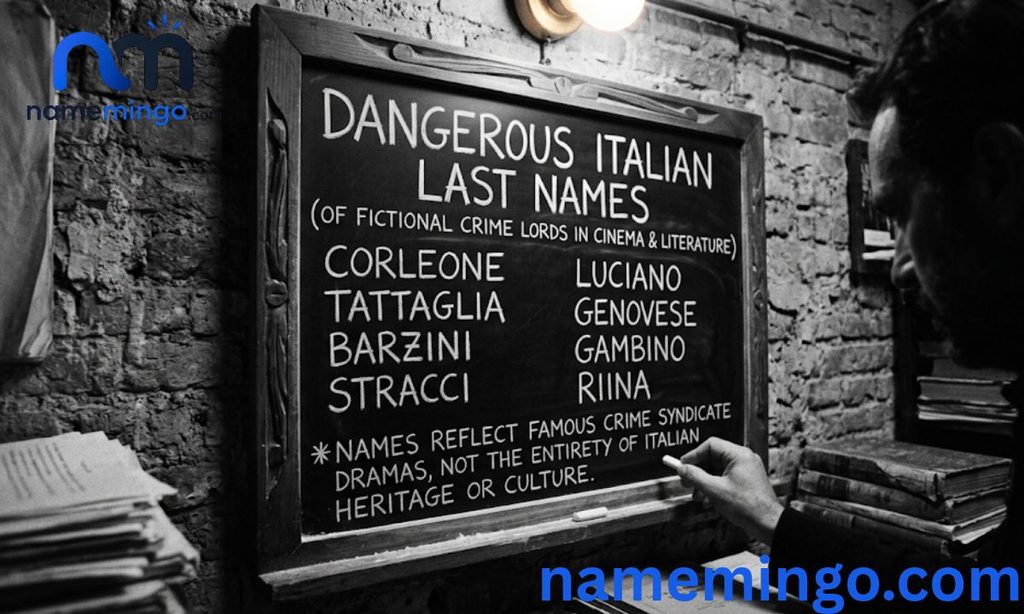 Dangerous Italian Last Names