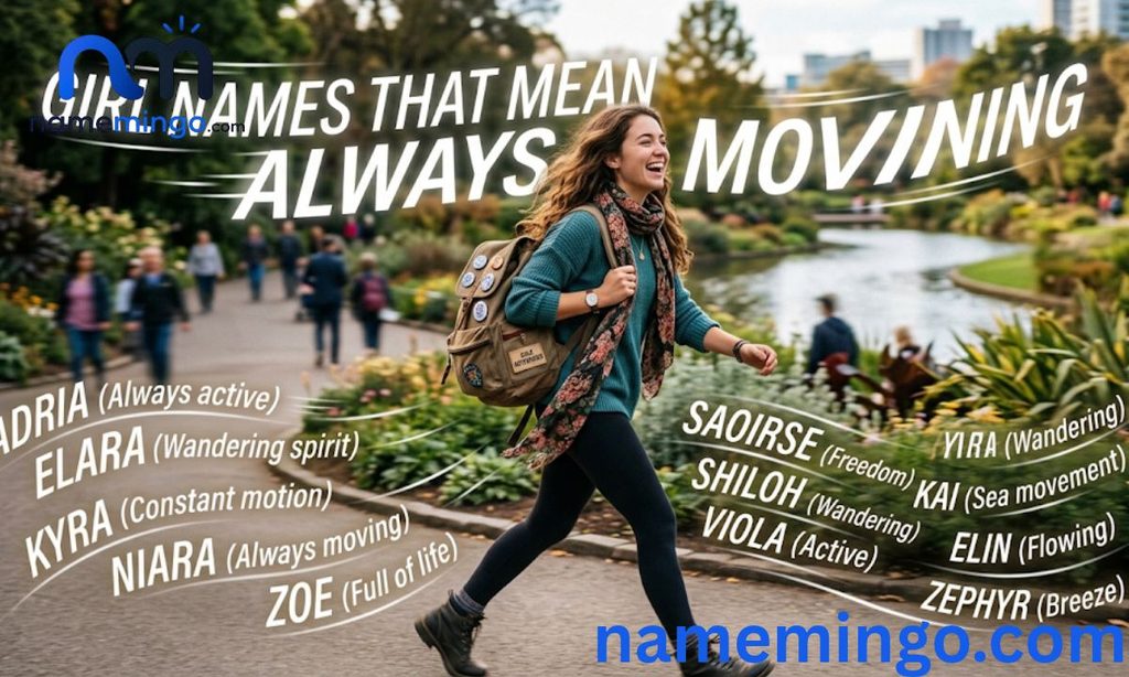 Girl Names That Mean Always Moving