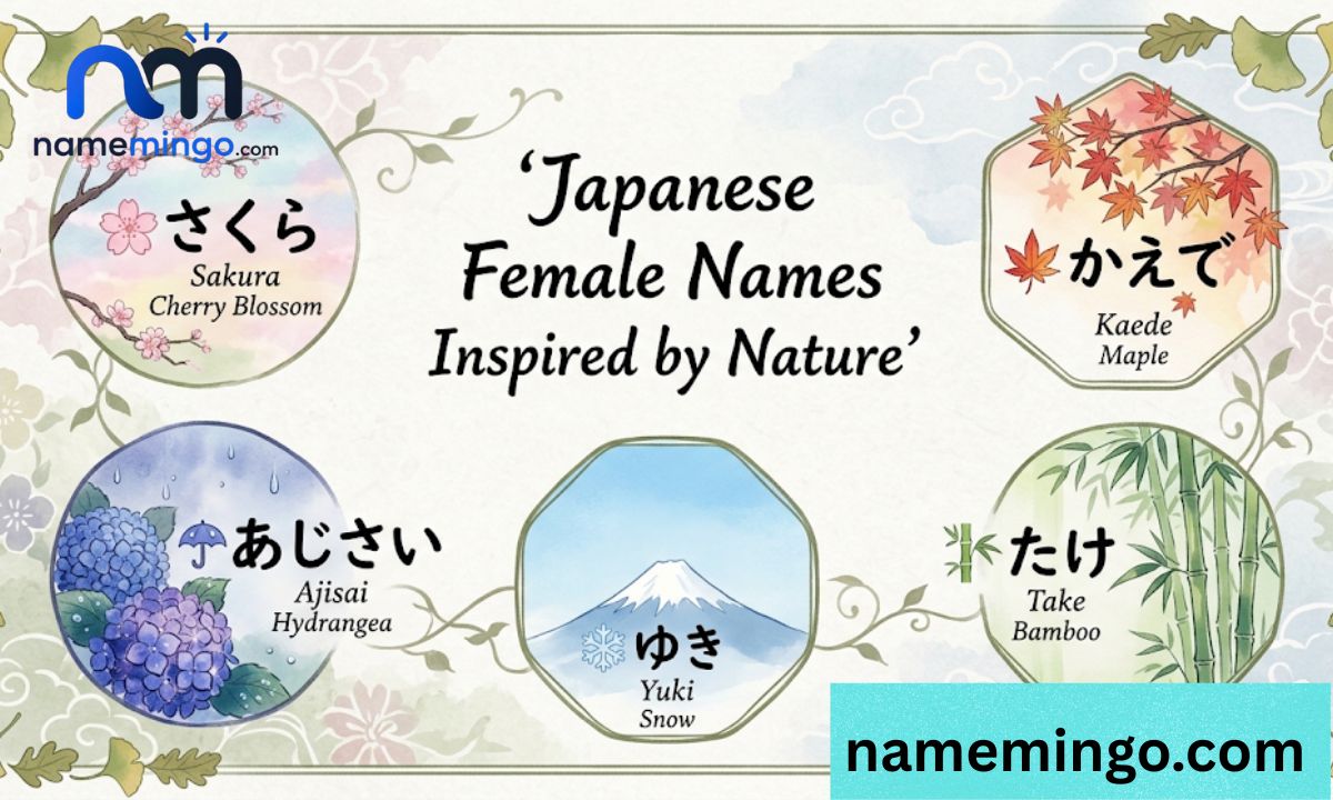 Japanese Names Inspired by Nature (Female)
