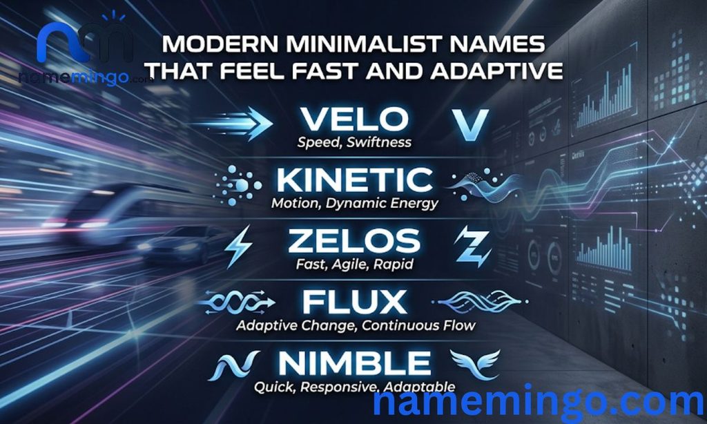 Modern Minimalist Names That Feel Fast and Adaptive