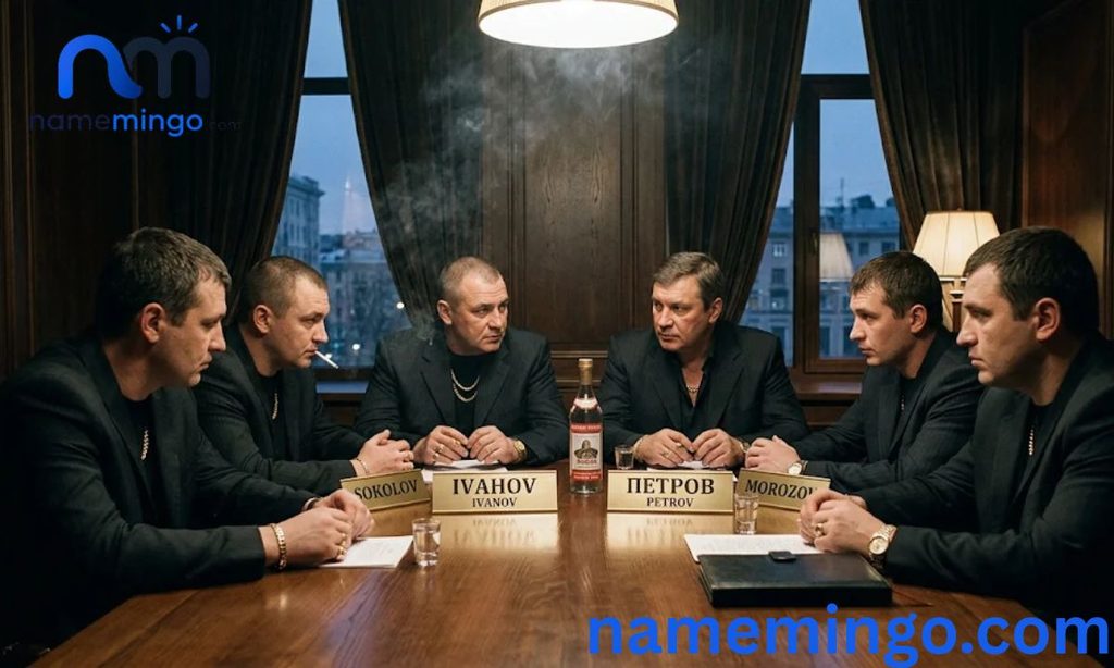 Russian Mafia Last Names