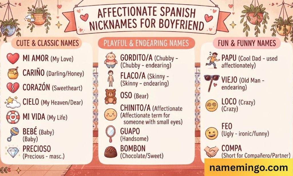 affectionate spanish nicknames for boyfriend_