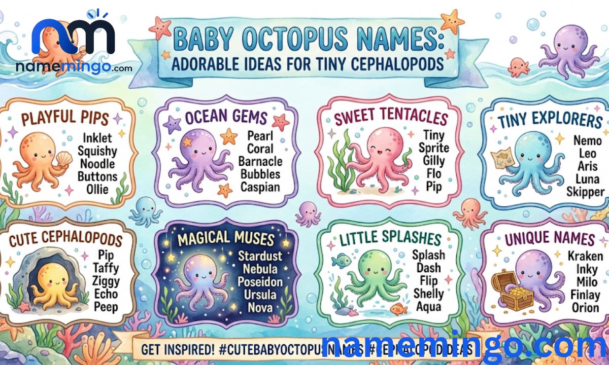 Baby Octopus Names Adorable Ideas for Tiny Cephalopods