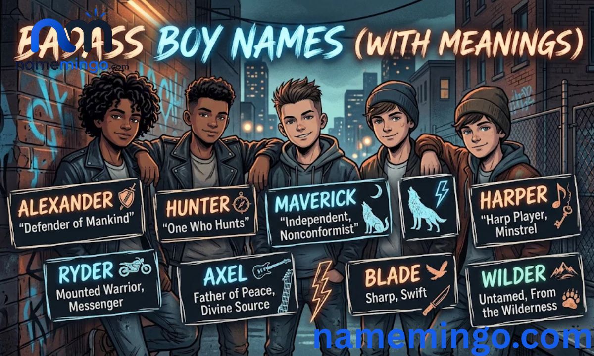 Badass Boy Names (With Meanings)