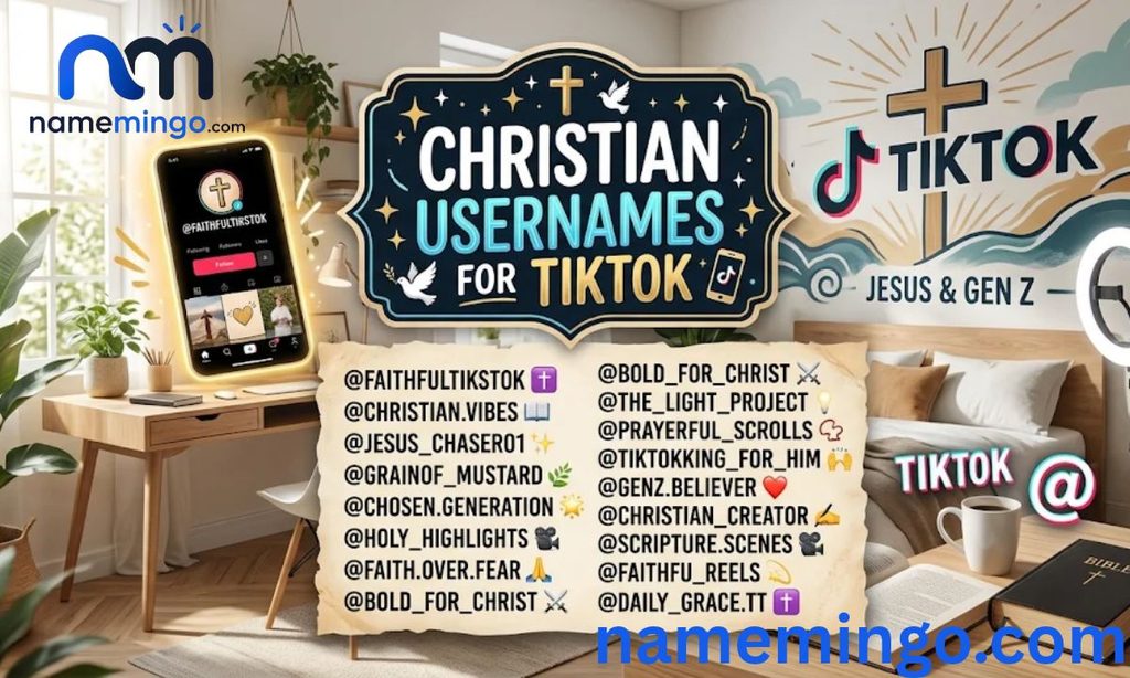Christian Usernames for TikTok