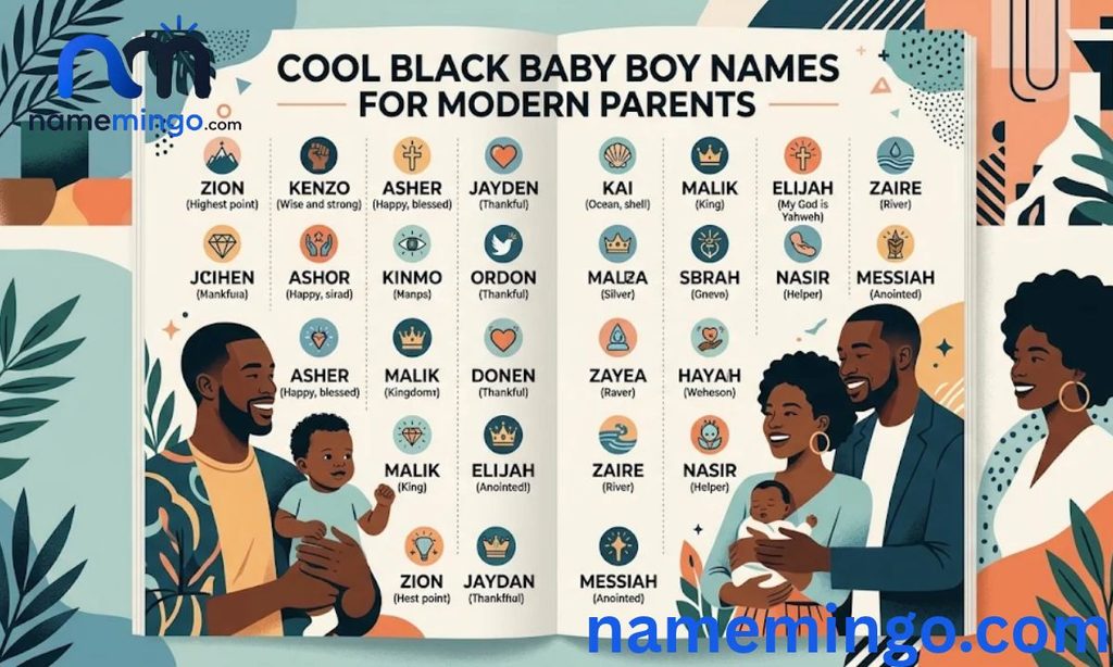 Cool Black Baby Boy Names for Modern Parents