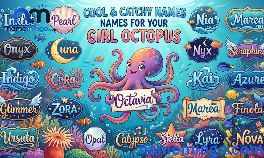 Cool and Catchy Octopus Names Girl