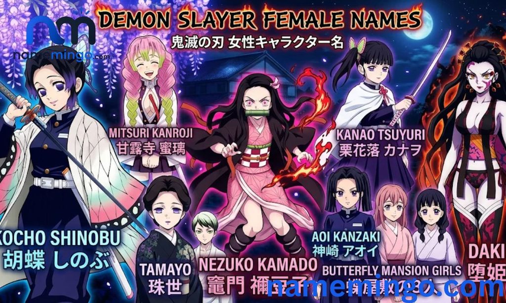 Demon Slayer Female Names