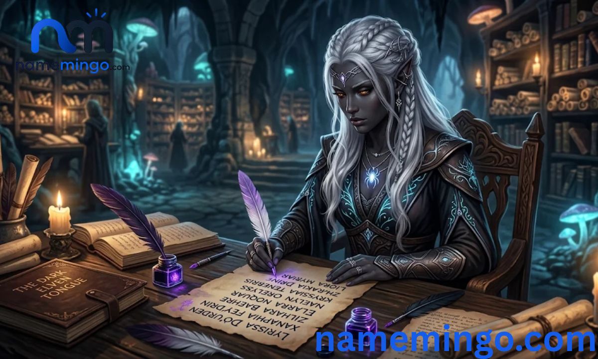Exotic and Unique Female Drow Names