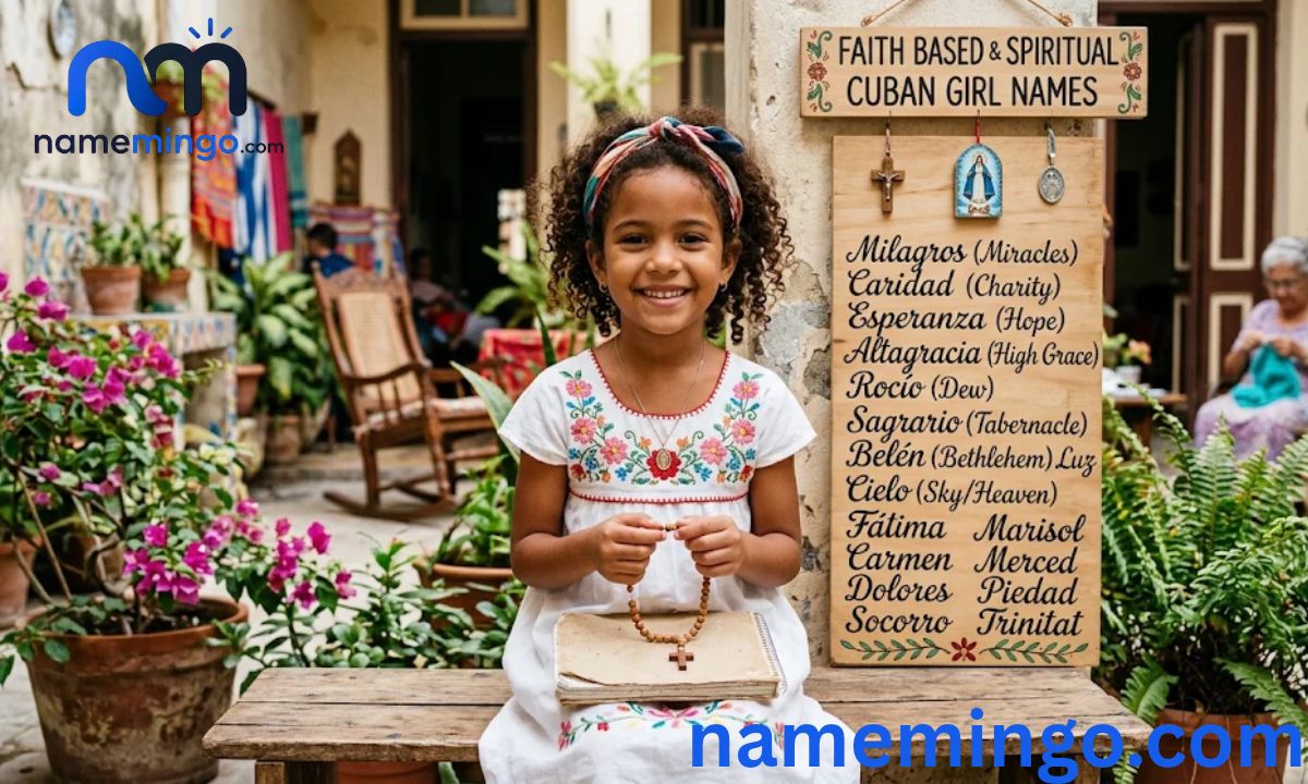 Faith Based & Spiritual Cuban Girl Names